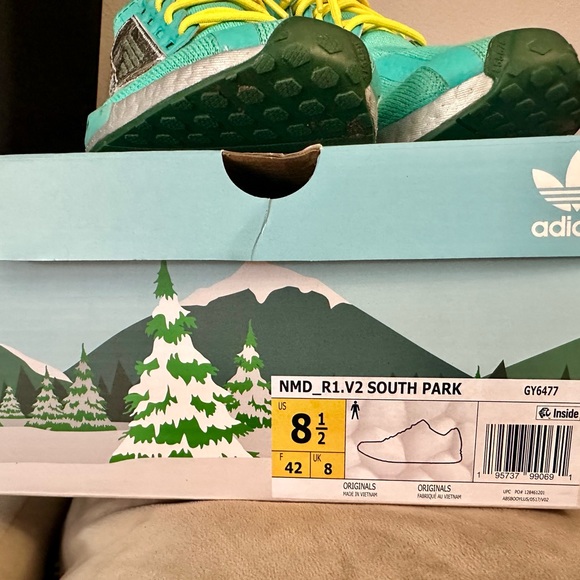 Adidas special edition South Park NMD R1.V2 professor chaos sneakers - Picture 9 of 9